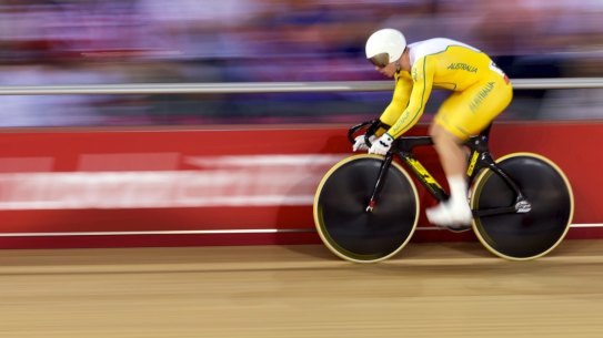 Shane Perkins representing Australia at the London Olympics.