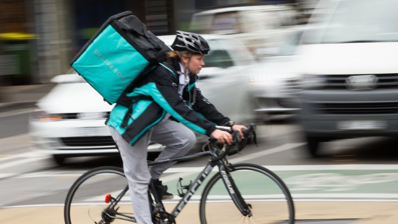 deliveroo bike delivery