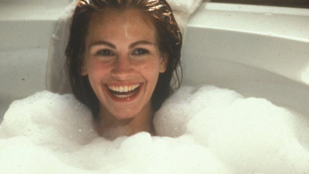 Julia Roberts in Pretty Woman, the year before she won the title for the first time. 