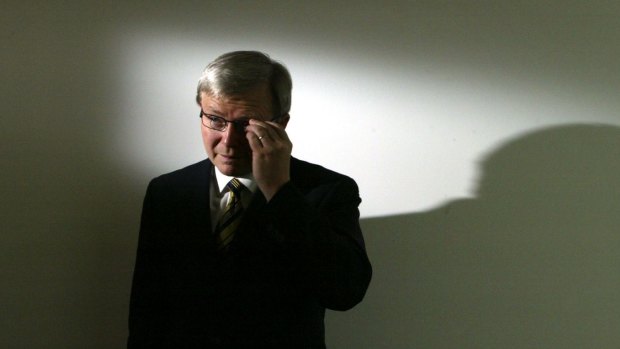 Kevin Rudd as Shadow spokesperson for Foriegn Affairs in 2003.