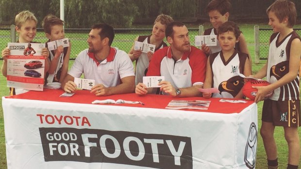 Partner: Toyota looks set to extend its deal with the AFL.