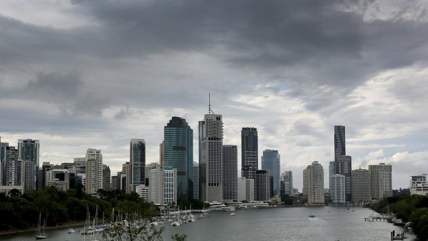 Brisbane may see a storm on Monday evening.