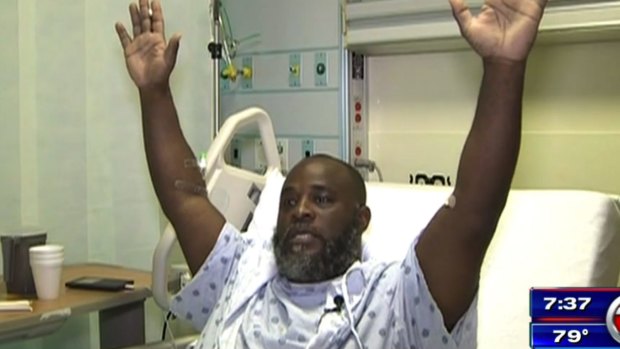 Charles Kinsey explains in an interview from his hospital bed in Miami what happened when he was shot by police.