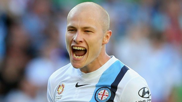 Loan deal: Aaron Mooy hopes the move will help him become battle hardened for the Premier League.