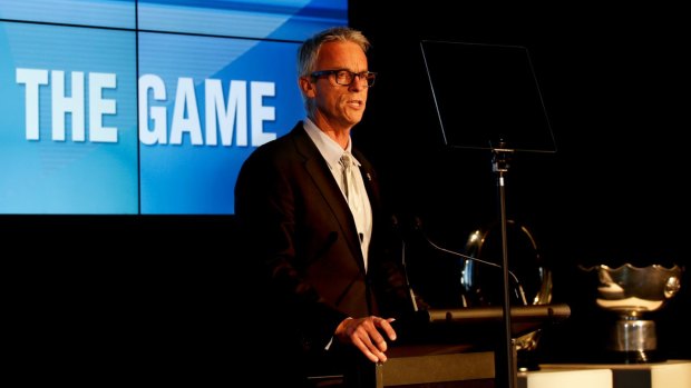 Not excited: FFA boss David Gallop.