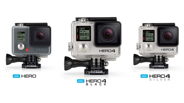 Threatened: the latest GoPro cameras.