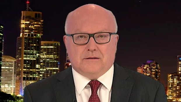 Attorney-General George Brandis on 7.30 on Tuesday.