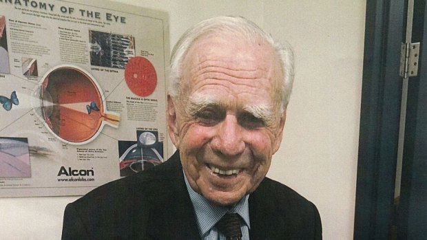 Frank Taylor, ophthalmologist and early-adopter of new techniques.
