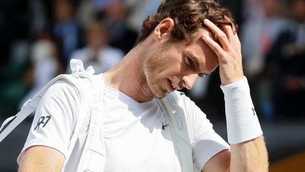 Andy Murray's last slam, a shock loss to Sam Querrey at Wimbledon.