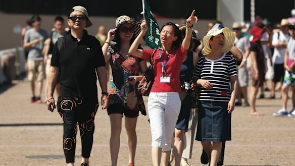 Chinese visitors spend $7.7 billion a year in Australia and are tipped to spend more.