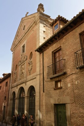 The Convent of Trinitarians in central Madrid where Miguel de Cervantes was buried in April 1616.