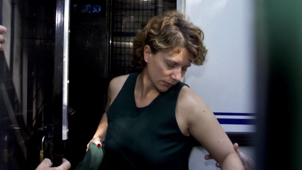 Kathleen Folbigg, pictured here in 2001, has been convicted of assaulting an inmate in Silverwater prison.