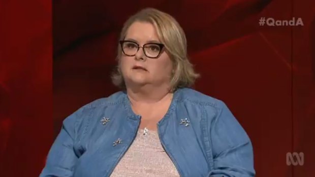 Magda Szubanski on Q&A.