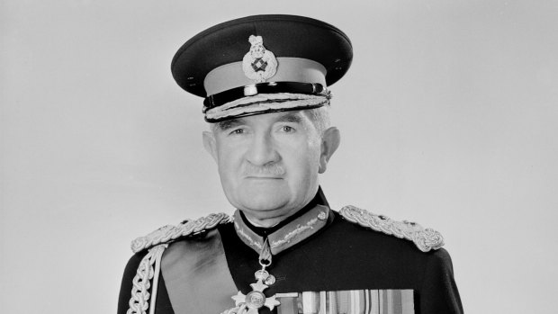 Sir William Slim, Australia's Governor-General from 1953 to 1960.