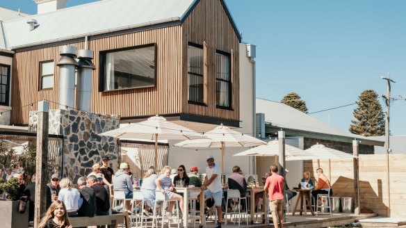Port Fairy's Oak & Anchor Hotel dates back to 1857.
