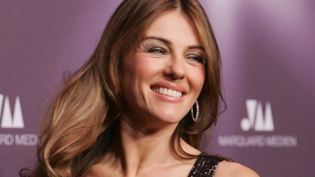 Elizabeth Hurley in 2008: Even as she moves into her 50s, her ambition in life seems to be based around the superficial.