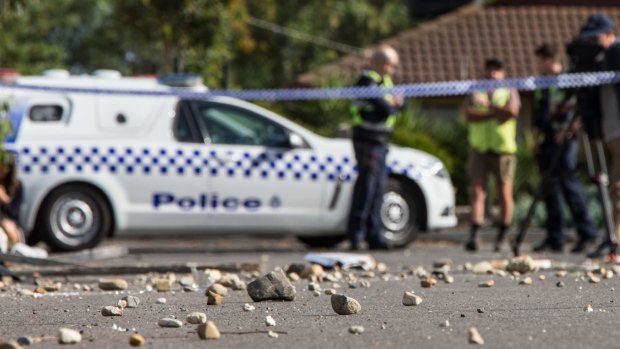 The aftermath of the wild party at an Airbnb property in Werribee on December 19