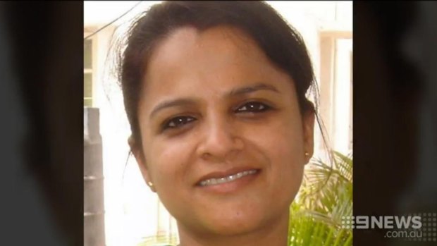 Prabha Arun, reported as the woman who suffered stab wounds near her home in western Sydney.