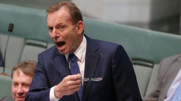 Former prime minister Tony Abbott hits back in Parliament.