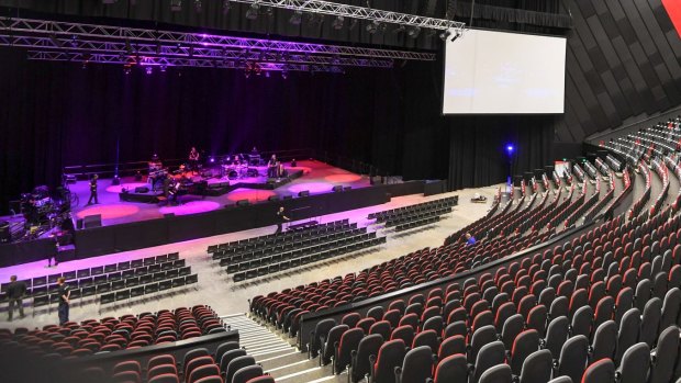 Sydneysiders will be able to see inside the new International Convention Centre on Saturday. 