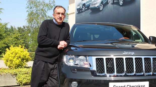 The global boss of Fiat Chrysler Automobiles, Sergio Marchionne.