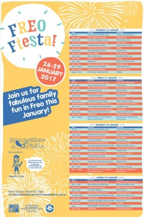 The four-day Freo Fiesta promises "family fun". 