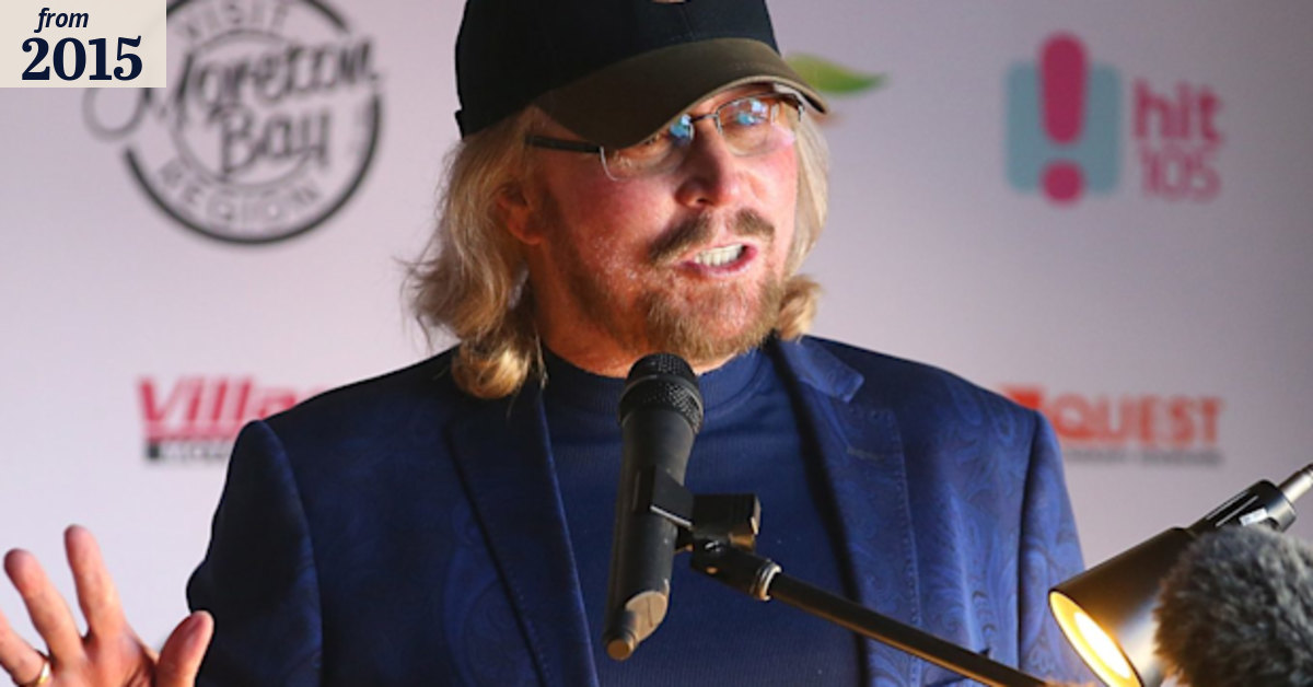 Barry Gibb reveals how deep is his love for Redcliffe