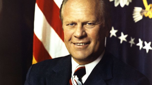 US PRESIDENT Gerald R. Ford  official Presidential photo.