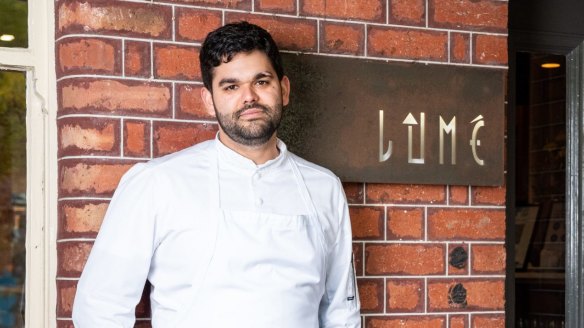 Lume's new head chef, Diego Huerta Chabert, brings experience at several Michelin-starred restaurants in Europe.