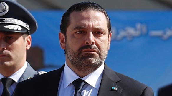 Lebanese Prime Minister Saad Hariri in more transparent times.