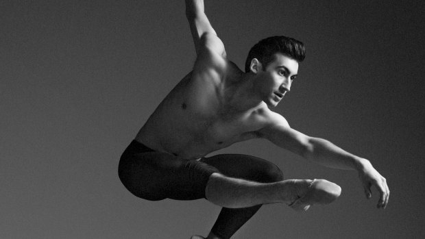 Ballet dancer Brett Chynoweth from the Australian Ballet.
