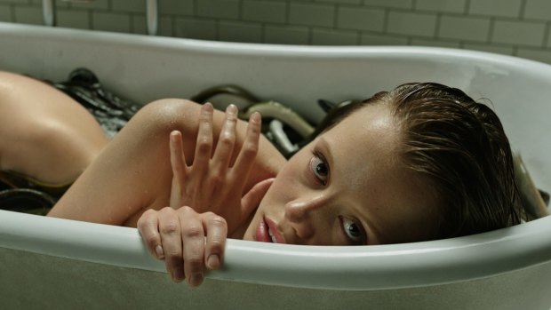 Mia Goth is a "special case" in <I>A Cure For Wellness</I>.