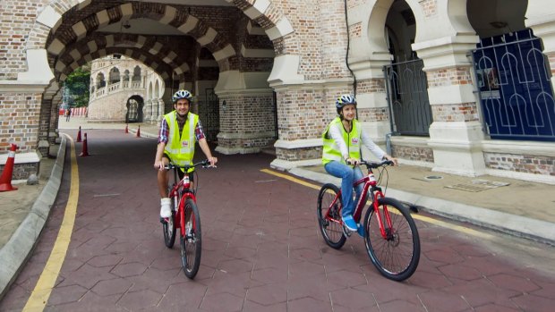 Explore Kuala Lumpur on a eco-friendly bike ride.