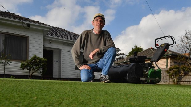 People often stop to comment on the lawn.