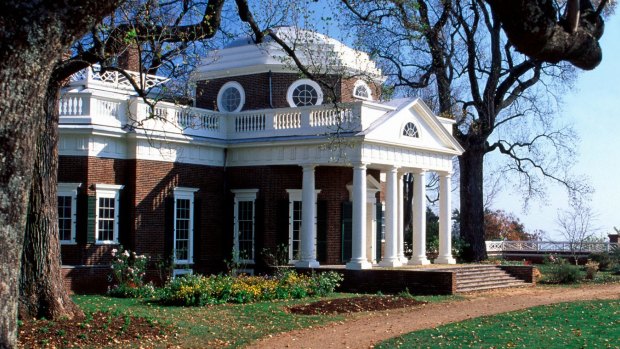 Thomas Jefferson's Monticello, Virginia.