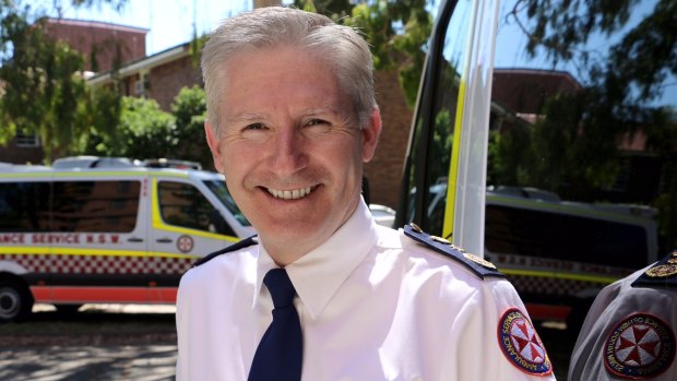 NSW Ambulance chief executive Dominic Morgan.