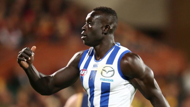 Majak Daw is expected to make a full recovery well before the AFL season begins.