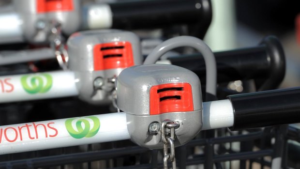 Coin lock systems and electronic wheel locks are being installed to reduce shopping trolleys being dumped and abandoned across the ACT.