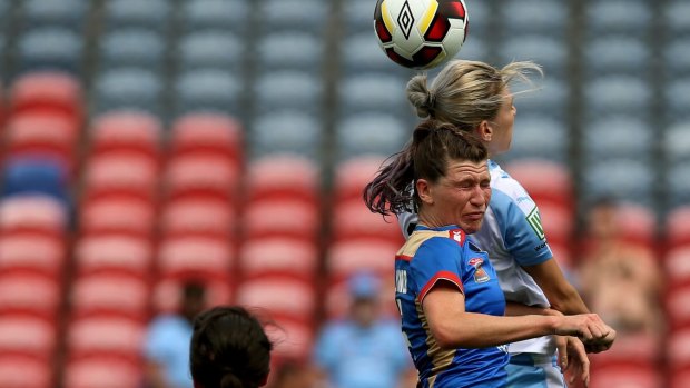 Female soccer players are at greater risk of concussion than males, a study finds. 