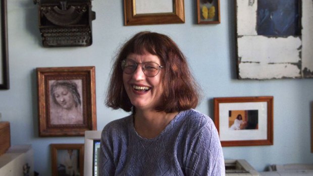 Sydney author Rosie Scott at her home.