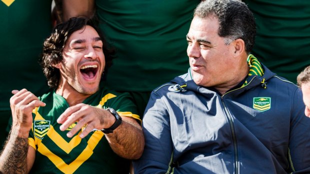 Big shoes to fill: Johnathan Thurston's shoulder injury means Mal Meninga needs a replacement.
