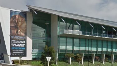 The Perth Convention Centre.
