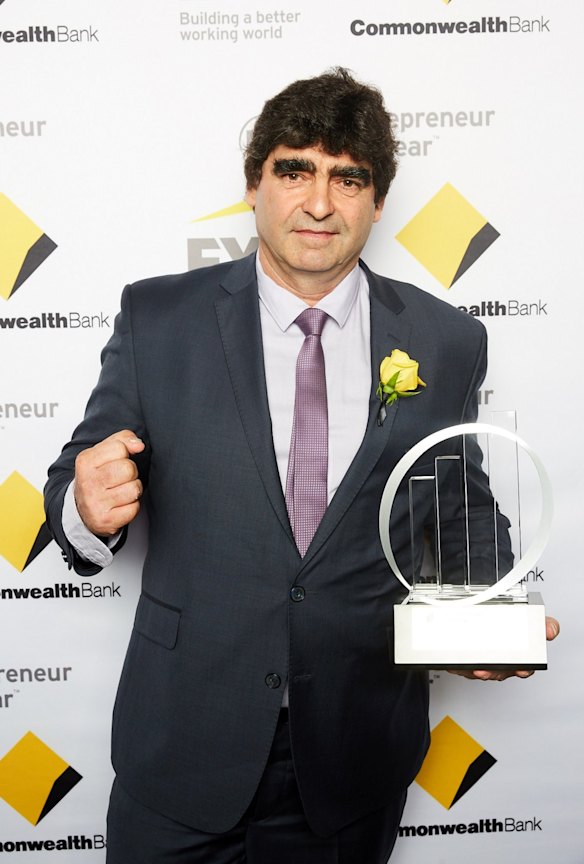 Tony Galati won the industry category at the EY Entrepreneur of the Year awards. 