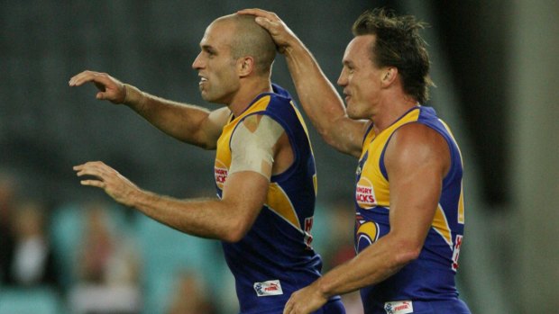 Daniel Chick and Chris Judd have different recollections of West Coast's tumultuous past.