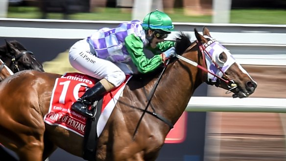 Payne and Prince of Penzance win the Melbourne Cup.
