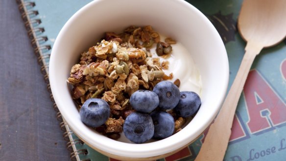 Adding blueberries to cereal can be a way to gently introduce more fruit to your diet.  