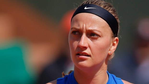 Attacked: Petra Kvitova had to undergo nearly four hours of surgery on her injured hand.