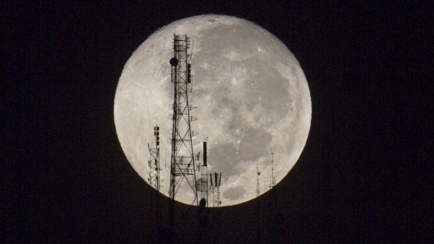 This full moon was prior to a phenomenon called a 'Super Moon' eclipse.