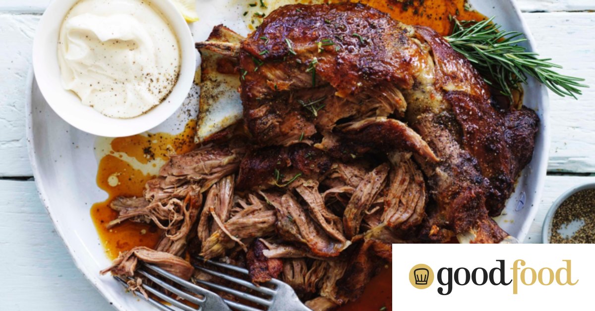Neil Perry's slowroasted lamb shoulder
