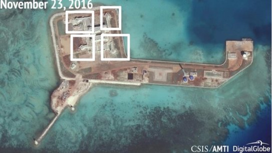Nominee for Secretary of State Rex Tillerson says that China should be denied access to Islands in the South China Sea.